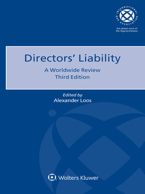 cover image of Directors' Liability